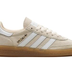 adidas Spezial Beige and White Sneakers